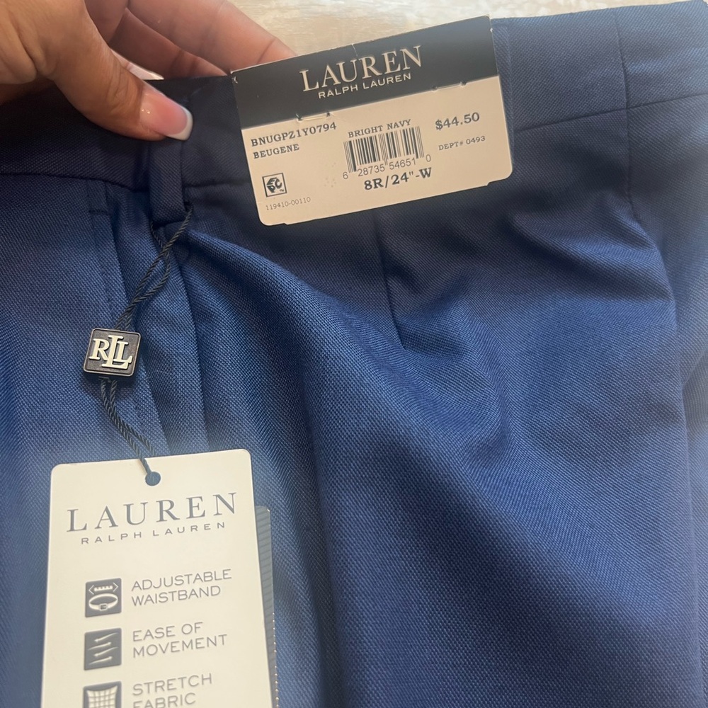 Lauren Ralph Lauren Bright Navy Trousers